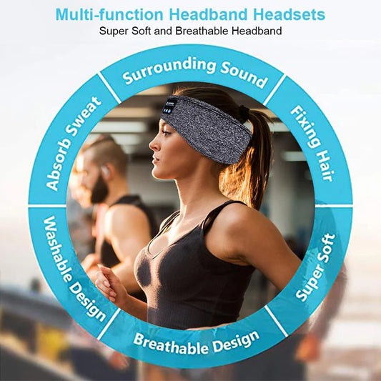 DreamBand™: Auriculares Ultra-confort para Dormir y Deporte